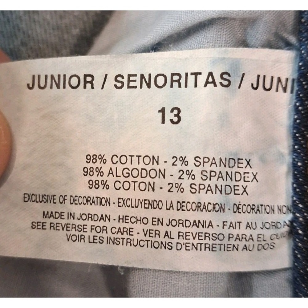 L.E.I. Juniors Ashley Trouble Flare Jeans Size 13 Y2K Vintage - Picture 7 of 10